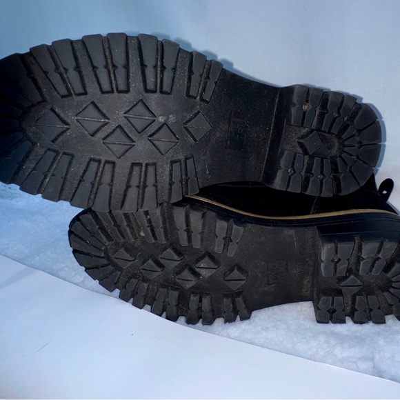 Time and Tru women’s hiker boots Sz 7.5 Suede Black - Picture 4 of 12